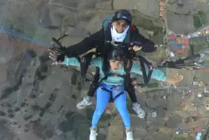 Parapente en Mérida Venezuela Cliente 3