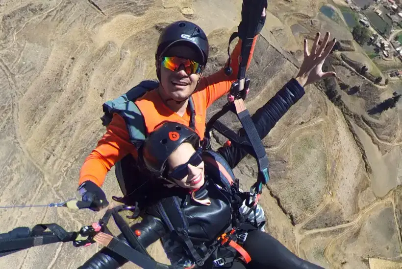 Parapente en Mérida Venezuela Cliente